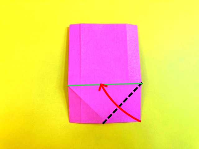マチ付き紙袋の折り紙の作り方_040