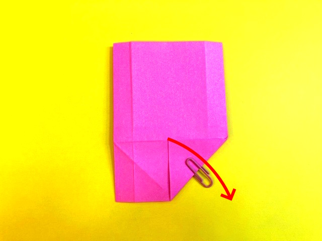 マチ付き紙袋の折り紙の作り方_041