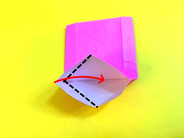 マチ付き紙袋の折り紙の作り方_046