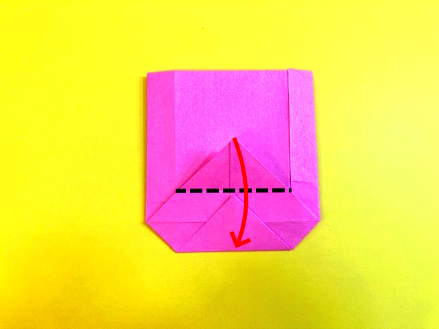 マチ付き紙袋の折り紙の作り方_053