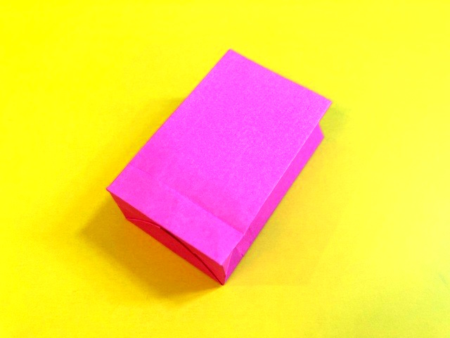 マチ付き紙袋の折り紙の作り方_061