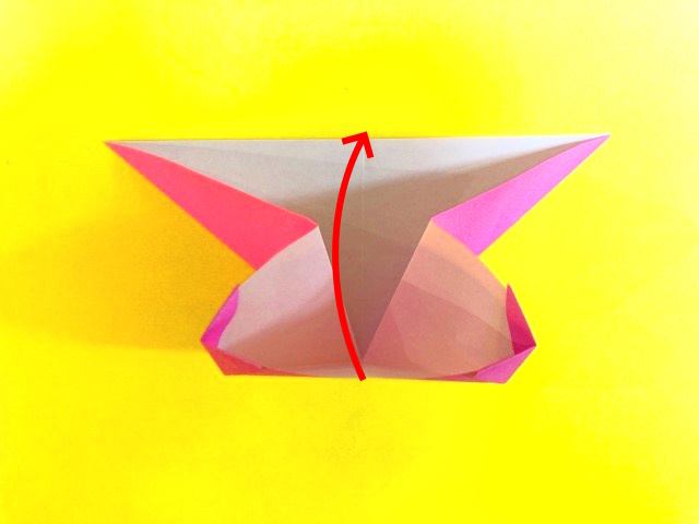 大きい箱（はこ）の折り紙の作り方_034