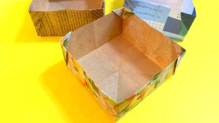 大きい箱（はこ）の折り紙の作り方_059