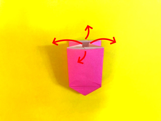 箱（はこ）の折り紙の作り方4_076