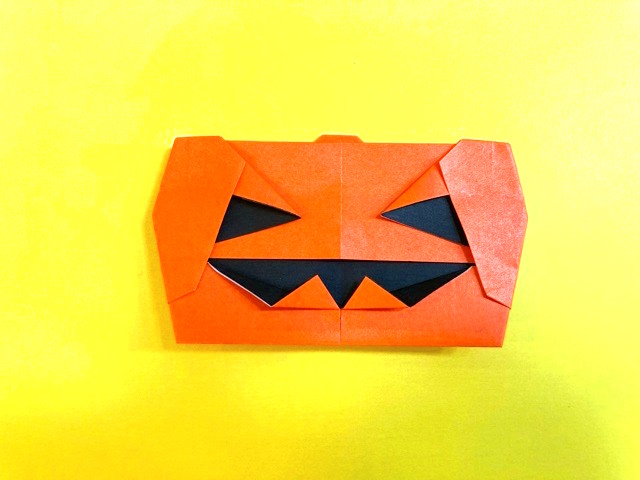 かぼちゃのおばけ（ジャックオーランタン）の作り方_044