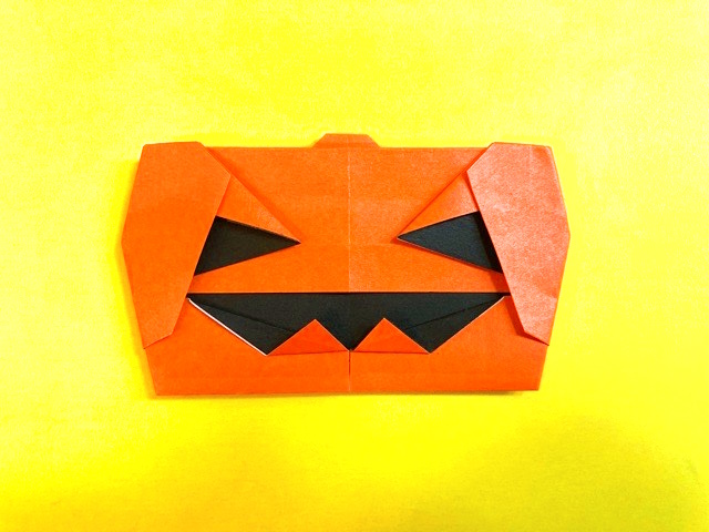 かぼちゃのおばけ（ジャックオーランタン）の作り方_045