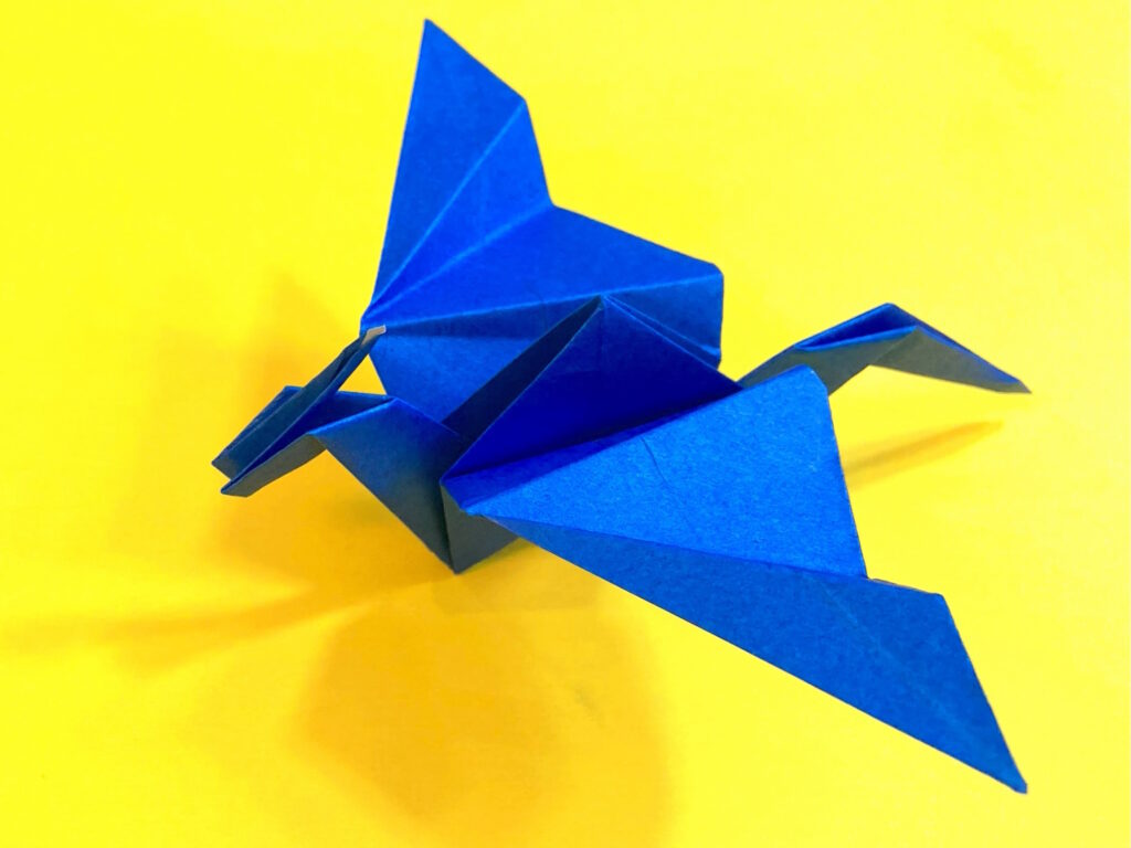 折り鶴ドラゴンの作り方2