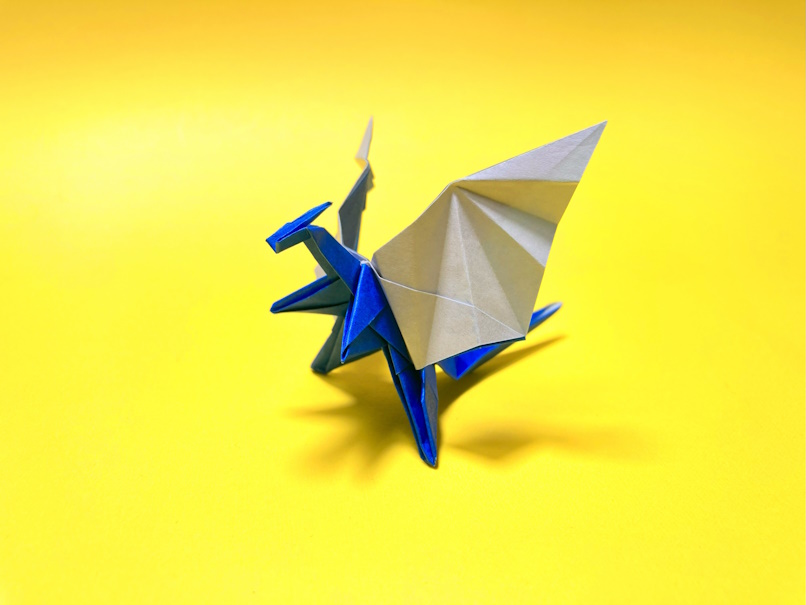 折り紙　ドラゴンの簡単な作り方23～How to make an easy origami dragon～