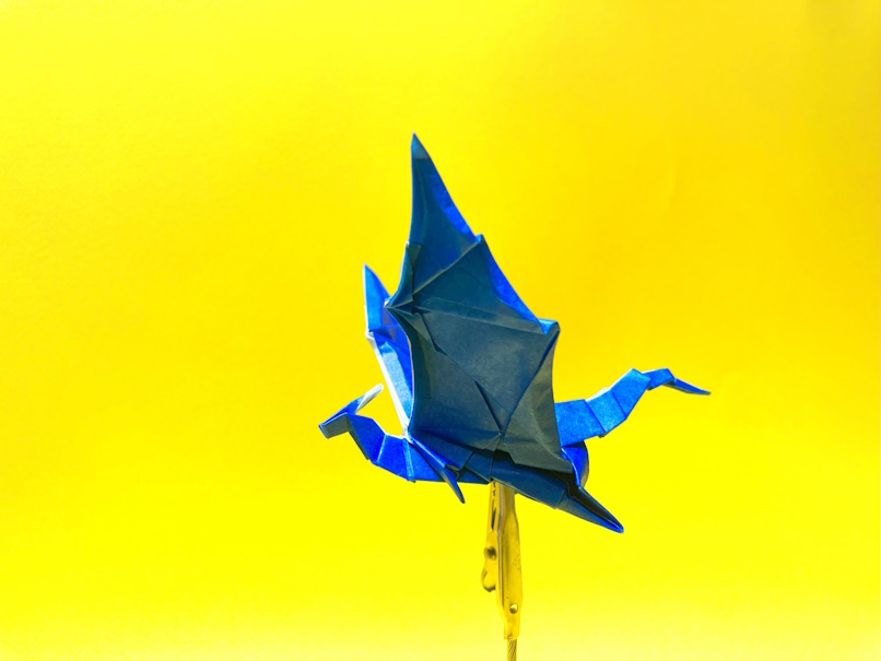 折り紙　ドラゴンの簡単な作り方29～How to make an easy origami dragon～