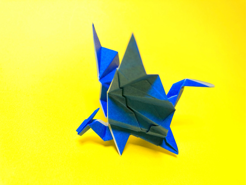 折り紙　ドラゴンの簡単な作り方30～How to make an easy origami dragon～