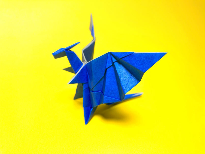 折り紙　ドラゴンの簡単な作り方31～How to make an easy origami dragon～