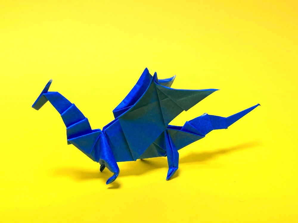 折り紙　ドラゴンの簡単な作り方43～How to make an easy origami dragon～