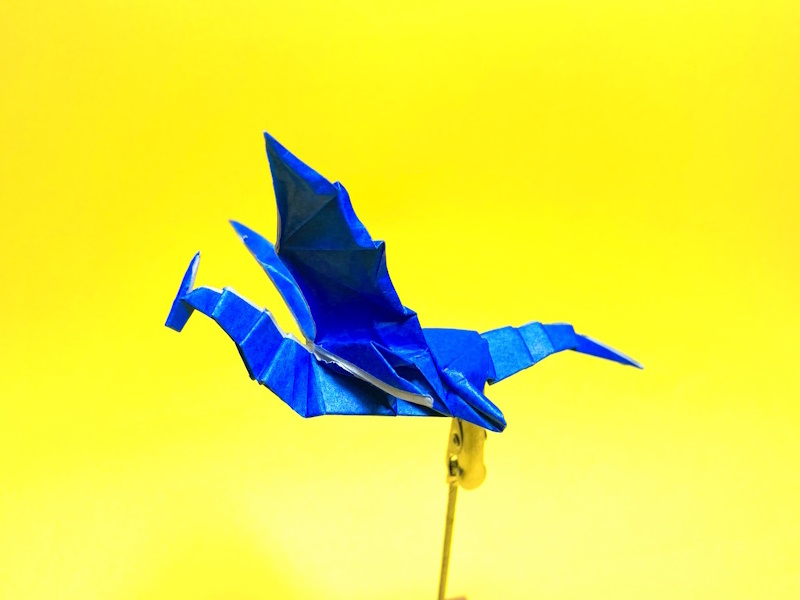 折り紙　ドラゴンの簡単な作り方46～How to make an easy origami dragon～