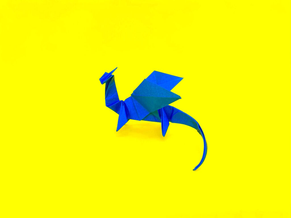 折り紙　ドラゴンの簡単な作り方61～How to make an easy origami dragon～