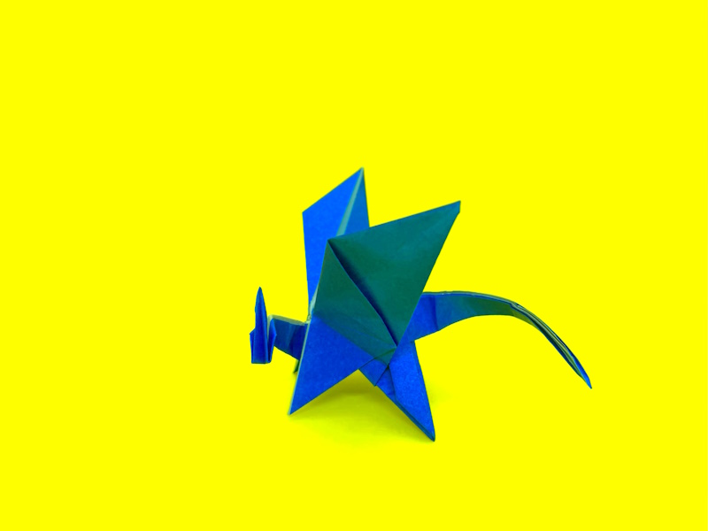 折り紙　ドラゴンの簡単な作り方66～How to make an easy origami dragon～