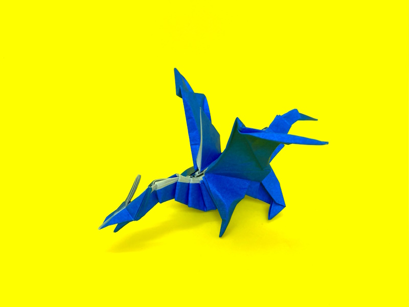 折り紙　ドラゴンの簡単な作り方71～How to make an easy origami dragon～