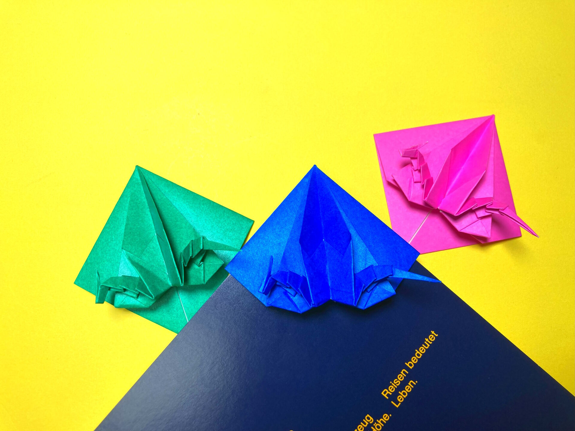 折り紙 ドラゴンのしおりの簡単な作り方3~How to make an easy origami dragon bookmark~