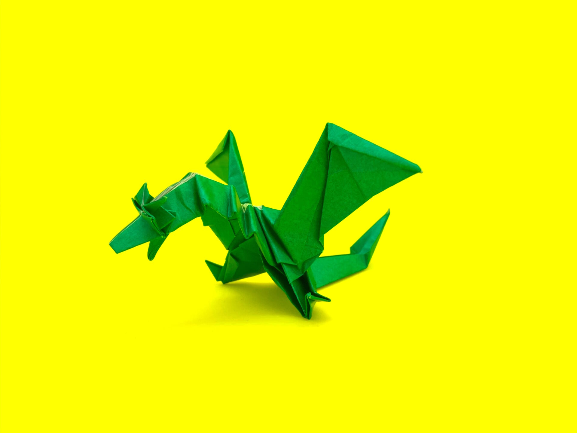 モンハンの折り紙 リオレイア(雌火竜)の簡単な作り方2(ドラゴン87)~How to make an easy origami Rathian(Monster Hunter)(dragon)~