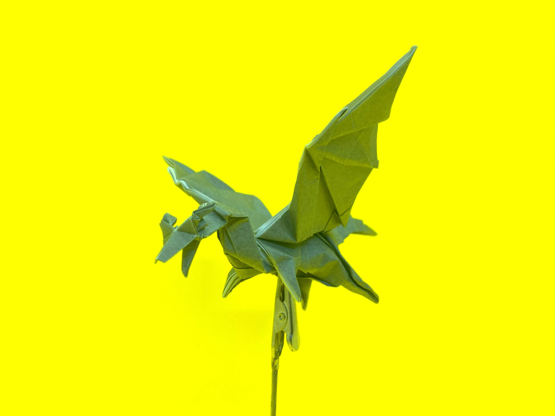モンハンの折り紙 クシャルダオラ6(鋼龍・風翔龍)の簡単な作り方(ドラゴン95)~How to make an easy origami Kushala Daora(Monster Hunter)~