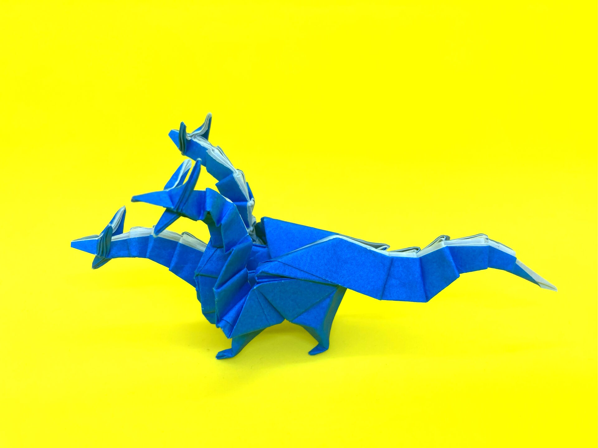 ドラゴンの折り紙 ヒドラ(ヒュドラ)の簡単な作り方3~How to make an easy origami hydra~