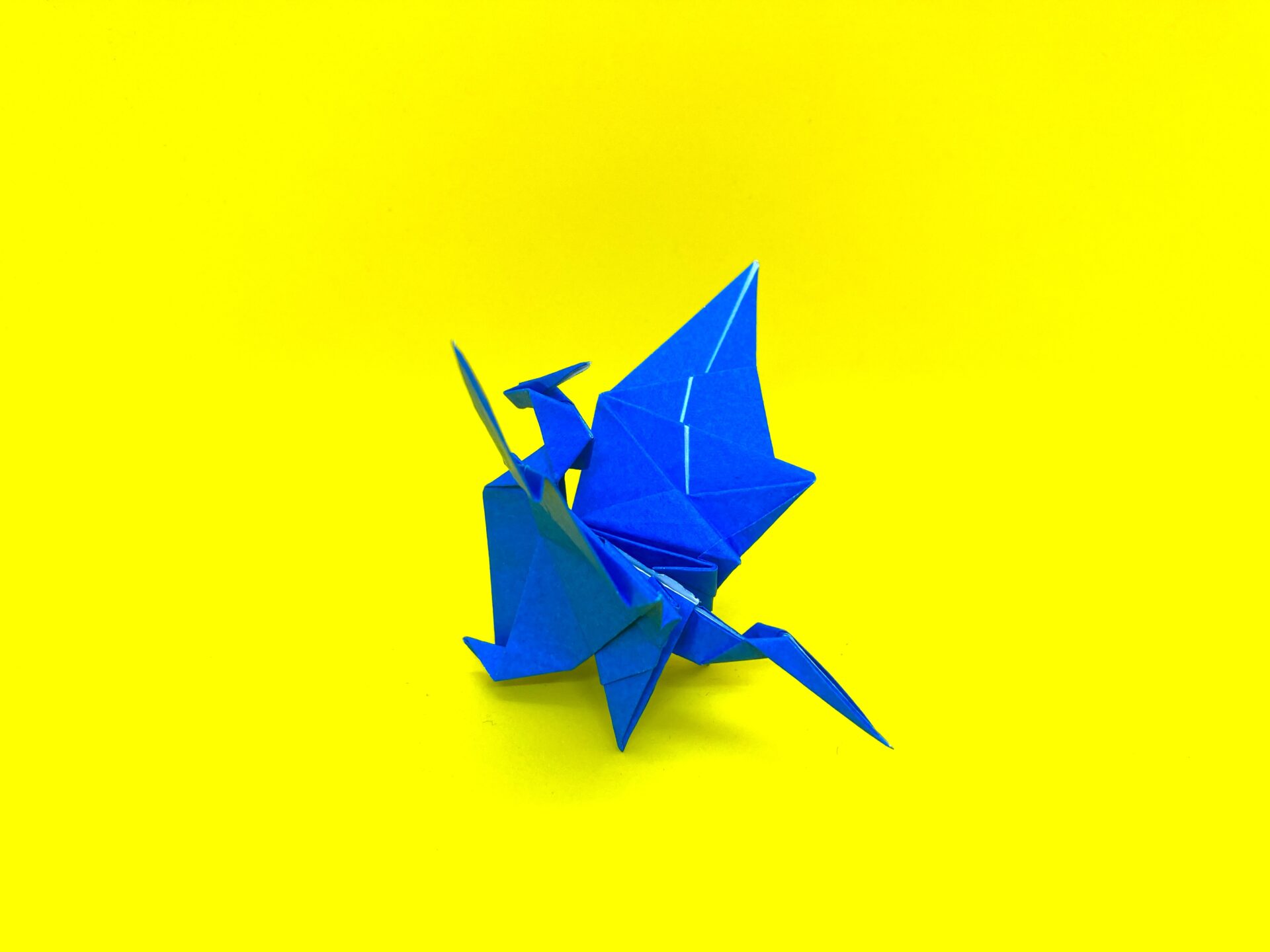 折り紙 ドラゴンの簡単な作り方104~How to make an easy origami dragon~