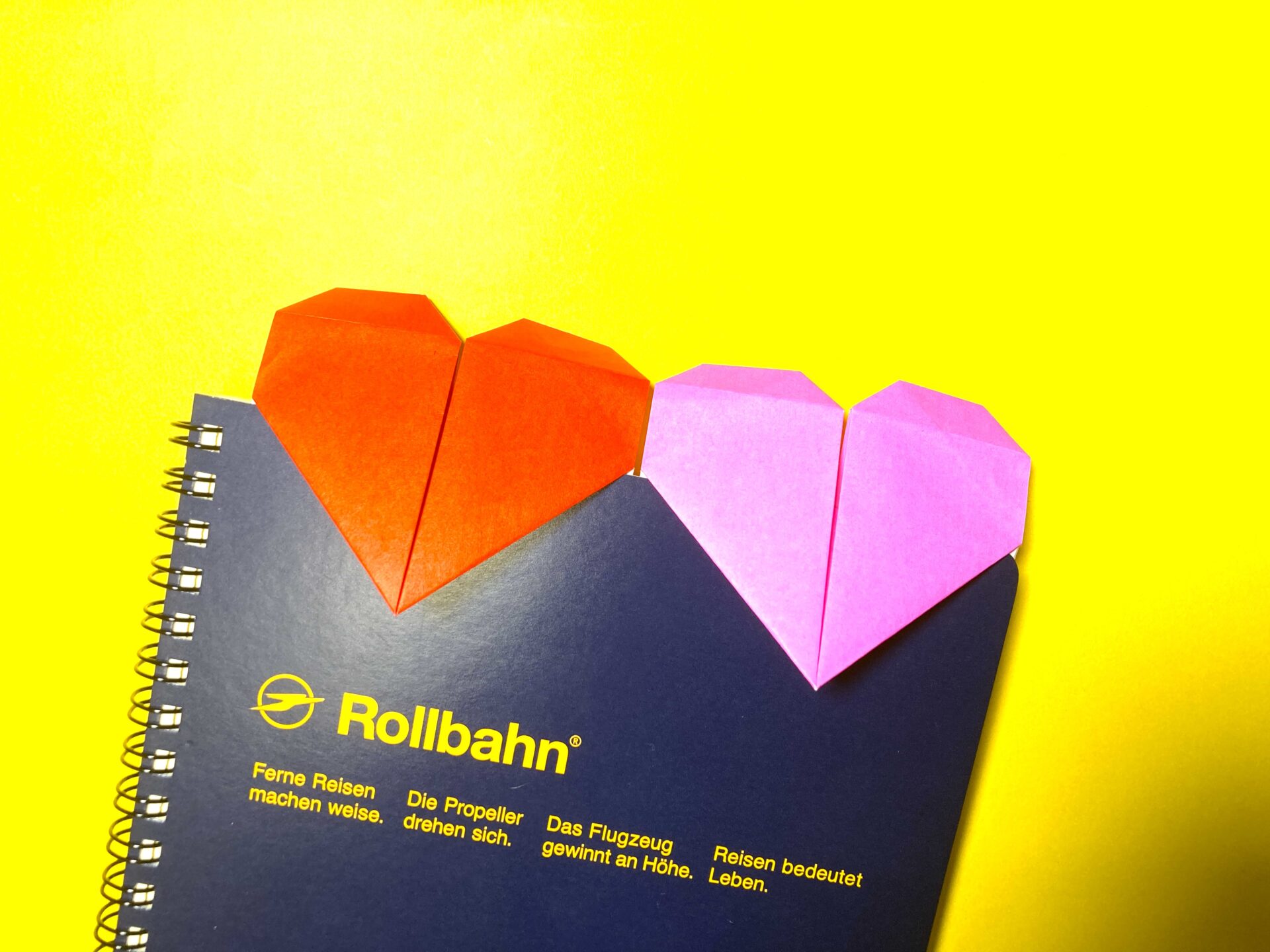 折り紙 ハートのしおりの簡単な作り方2~How to make an easy origami heart bookmark~