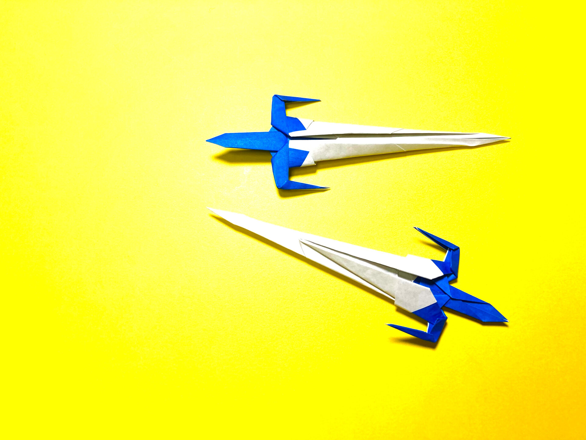 折り紙　1枚で作るかっこいい剣の簡単な作り方3～How to make an easy origami cool sword～
