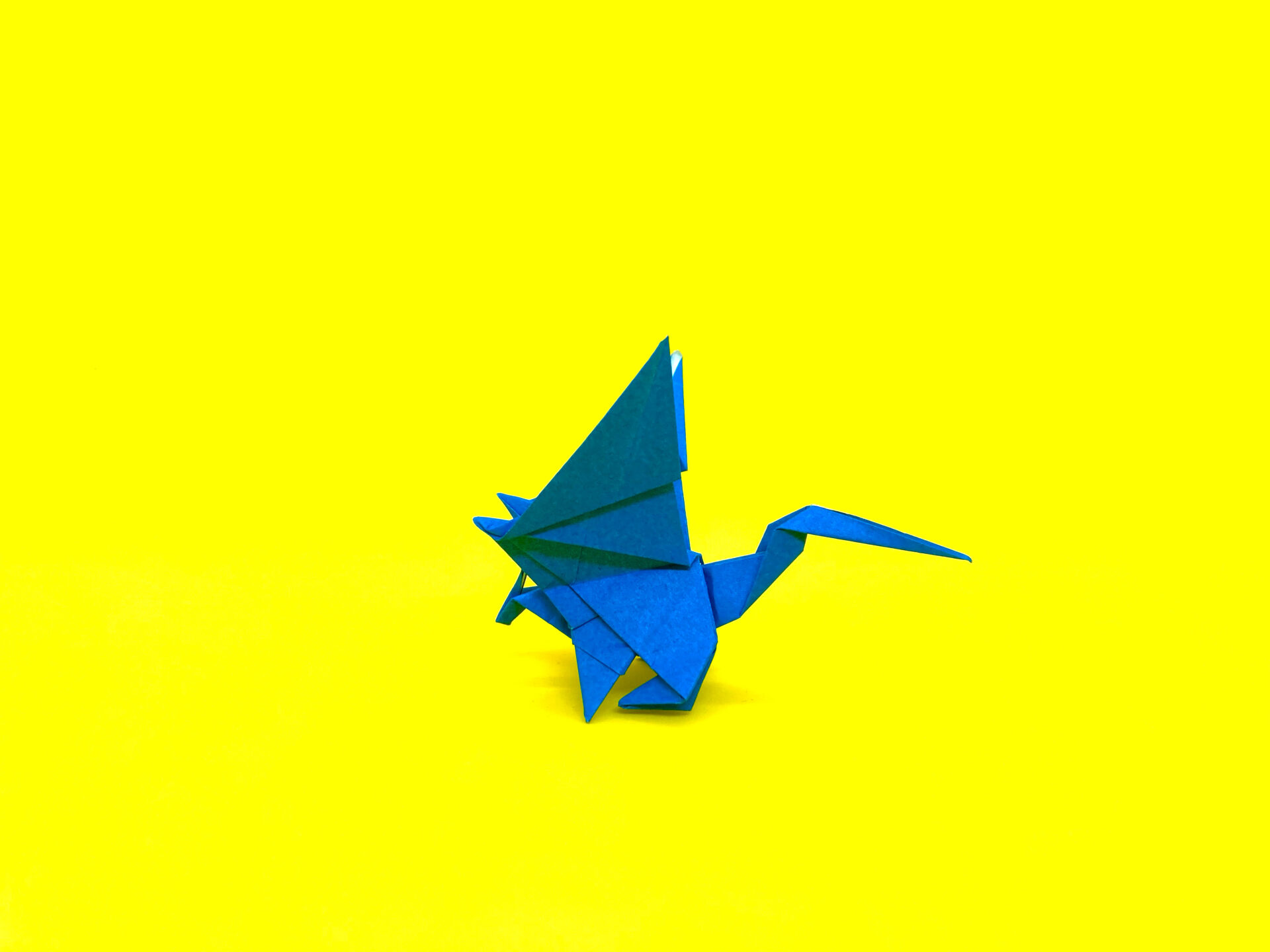 折り紙 ドラゴンの簡単な作り方107~How to make an easy origami dragon~