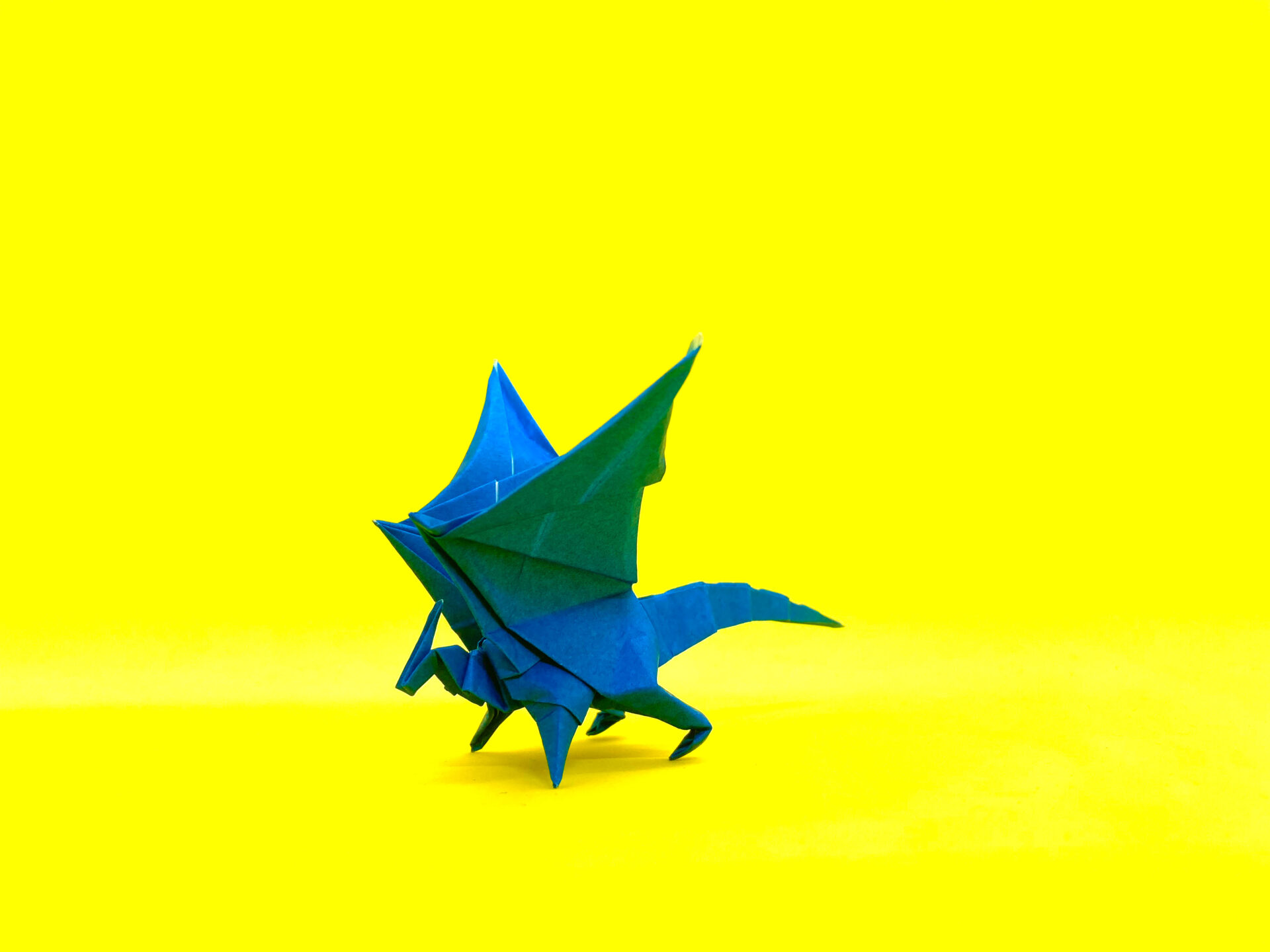 折り紙 ドラゴンの簡単な作り方108~How to make an easy origami dragon~