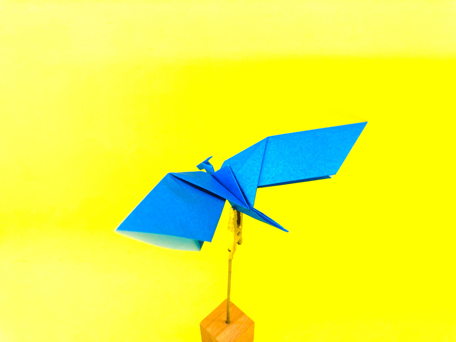 折り紙 大きな翼のドラゴン飛竜の簡単な作り方10~How to make an easy origami big winged dragon(Flying dragon)~