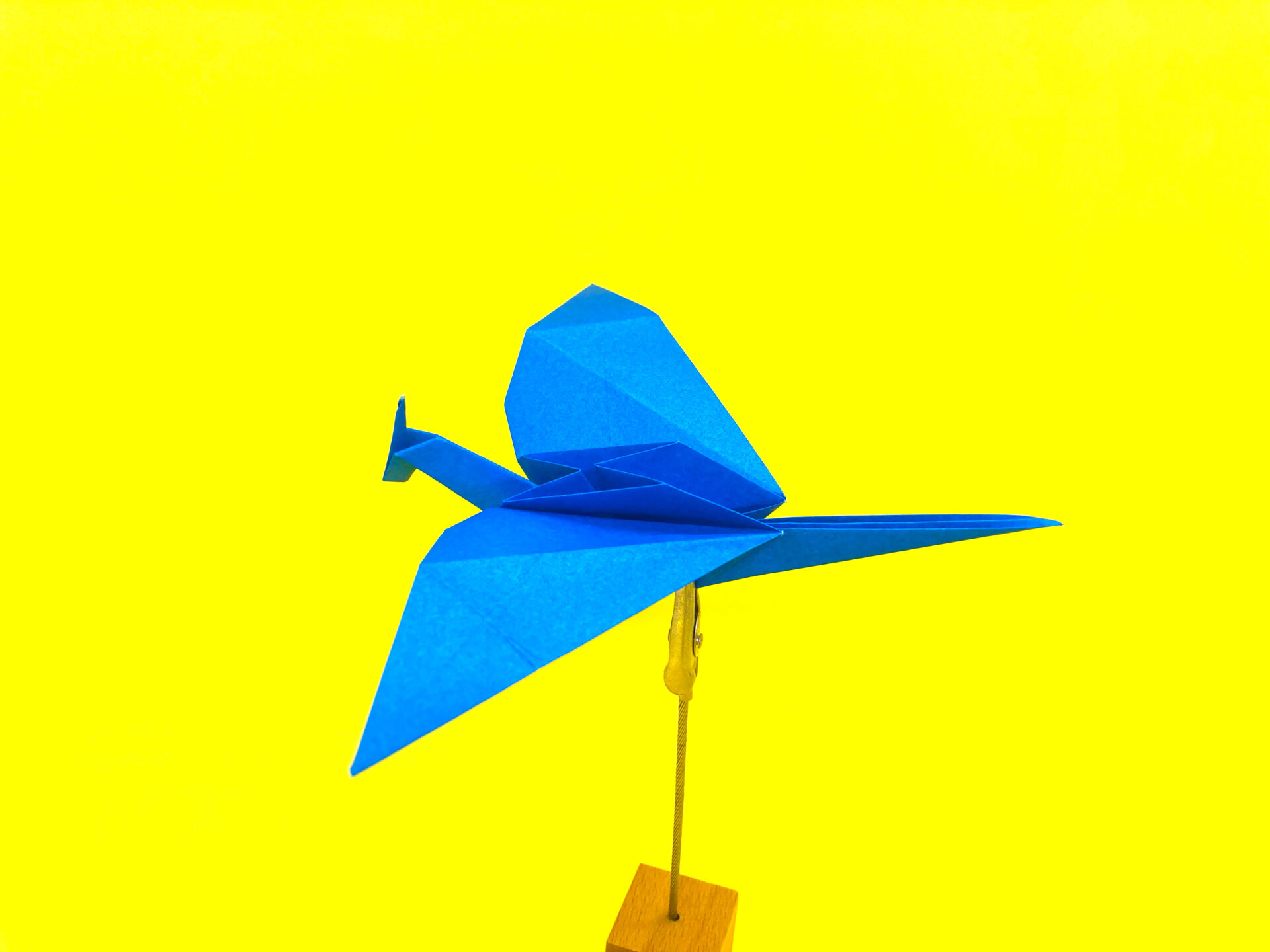 折り紙　羽ばたくドラゴンの簡単な作り方5～How to make an easy origami flapping dragon～