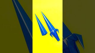 【動画】かっこいい剣の鞘（さや）の簡単な作り方【6作品目】～How to make an easy origami cool sword sheath～_アイキャッチ